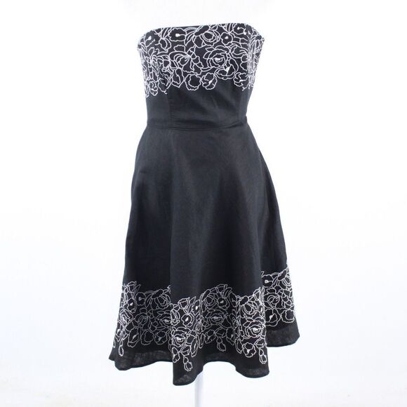 Ann Taylor LOFT Dresses & Skirts - Ann Taylor LOFT black linen dress 0